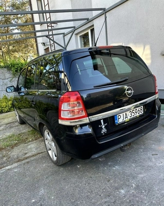 Opel Zafira cena 16555 przebieg: 244000, rok produkcji 2010 z Jarocin małe 106